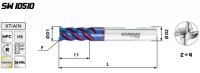Фреза концевая цилиндрическая SCHWARZ SW10510 Z=4